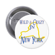 New York - sauvage et fou Badges