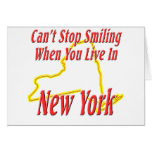 New York - souriant Cartes De Vœux