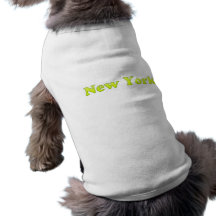 New York T-shirts Pour Chien