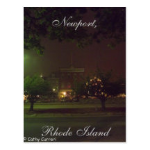 Newport, carte postale d'Île de Rhode