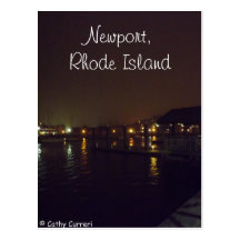 Newport, carte postale d'Île de Rhode