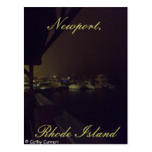 Newport, carte postale d'Île de Rhode
