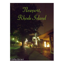 Newport, carte postale d'Île de Rhode