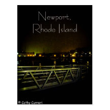 Newport, carte postale d'Île de Rhode
