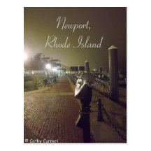 Newport, carte postale d'Île de Rhode