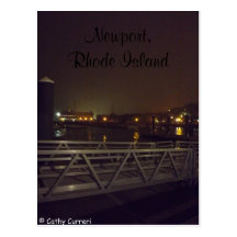Newport, carte postale d'Île de Rhode