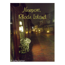 Newport, carte postale d'Île de Rhode