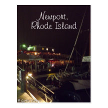 Newport, carte postale d'Île de Rhode