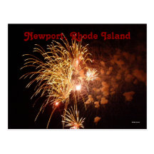 Newport, Île de Rhode Carte Postale