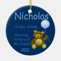 Nicholas/photo Décorations De Noël