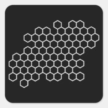 Nid d'abeilles adhésifs