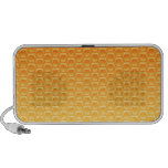 Nid d'abeilles de vecteur haut-parleur ordinateur portable
