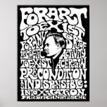 Nietzsche - art affiche