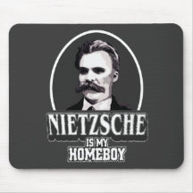 Nietzsche est mon Homeboy Tapis De Souris