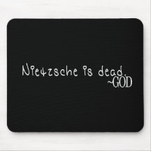 NIETZSCHE EST MORT - UN DIEU TAPIS DE SOURIS