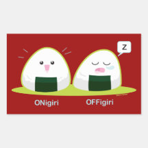 Nigiri Stickers En Rectangle