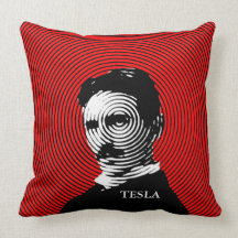 Nikola Tesla Coussin