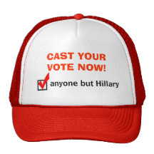 N'importe qui mais chapeau de Hillary Casquettes De Camionneur