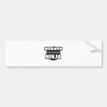 Ninja mormon adhésifs pour voiture
