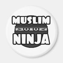 Ninja musulman aimants pour réfrigérateur