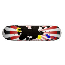 ninja plateaux de skateboards customisés