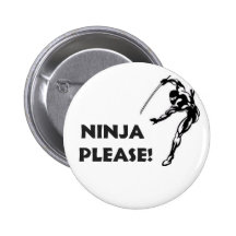 Ninja svp autour du bouton pin's avec agrafe