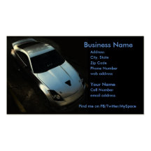 Nismo 350Z Cartes De Visite Professionnelles