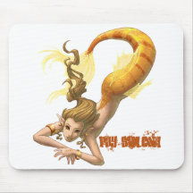 Nix orange Mousepad Tapis De Souris