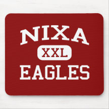 Nixa - Eagles - lycée de Nixa - Nixa Missouri Tapis De Souris