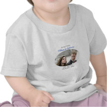 No.1 le William et la Catherine les épousant royau T-shirts
