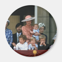 No.20 Buckingham Palace 1985 du prince William Aimants Pour Réfrigérateur