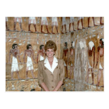 No.230 princesse Diana Egypte 1992 Cartes Postales