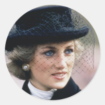 No.44 princesse Diana France 1988 Autocollants
