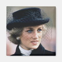 No.44 princesse Diana France 1988 Magnets