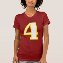 No. 4 t-shirts