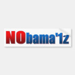 Nobama 2012 - Aucun Obama Adhésif Pour Voiture