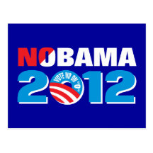 NOBAMA 2012 CARTES POSTALES
