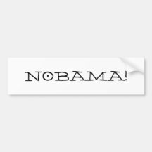 NOBAMA ! ADHÉSIFS POUR VOITURE