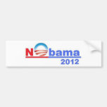 Nobama - aucun Obama 2012 Adhésifs Pour Voiture