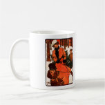 Noël 1900 de Nouveau d'art Mug À Café