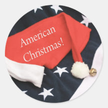 Noël américain autocollants