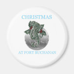 Noël au fort Buchanan 7 Aimant Pour Réfrigérateur