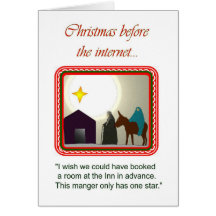 Noël avant l'Internet… Cartes De Vœux