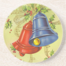 Noël Bells vintage Dessous De Verres