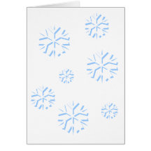 Noël blanc carte