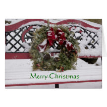 Noël blanc cartes de vœux