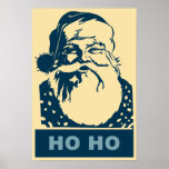 Noël d'art de bruit de Père Noël Joyeux Ho Ho Affiches