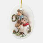 Noël de cru de fabricants de guirlande de jeunes décorations de noël