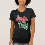 Noël de danseuse du ventre de tintement t-shirts