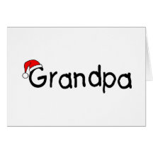 Noël de grand-papa carte